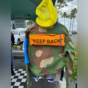 Nike *Off White* collab camo jacket